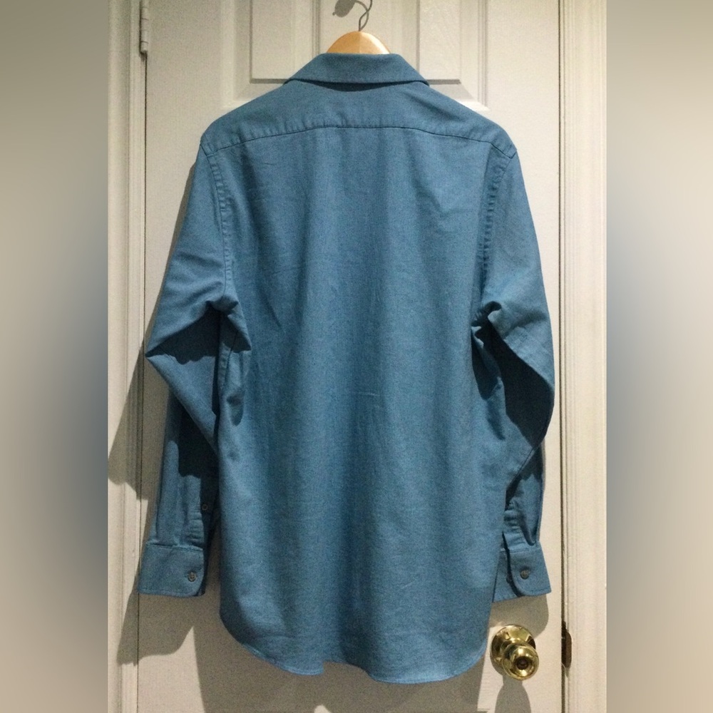 Arrow Men’s Blue Dress Shirt - Picture 5 of 5